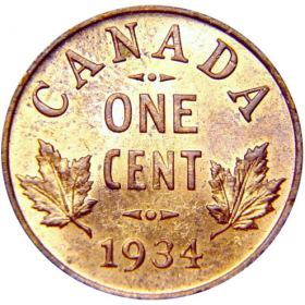 Coins and Canada - 1 cent 1932 - Proof, Proof-like, Specimen, Brilliant  uncirculated