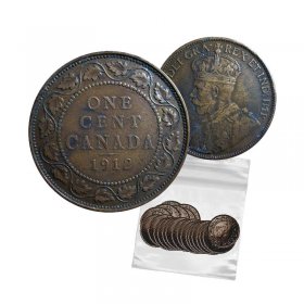 1858-2018 Canadian 1-Cent Penny Coins - Large, Small by Date, Rolls, Lots -  Coins Unlimited