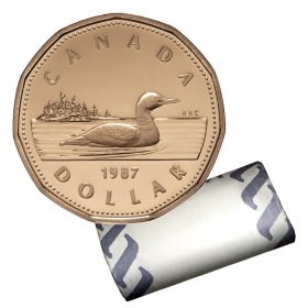 1994 Canadian $1 Remembrance/National War Memorial Loonie Dollar (Brilliant  Uncirculated)