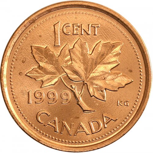 1999-canadian-1-cent-maple-leaf-twig-penny-coin-brilliant-uncirculated