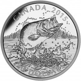 2015 North American Sportfish $20 Dollar Silver 4-Coin Series - Royal  Canadian Mint