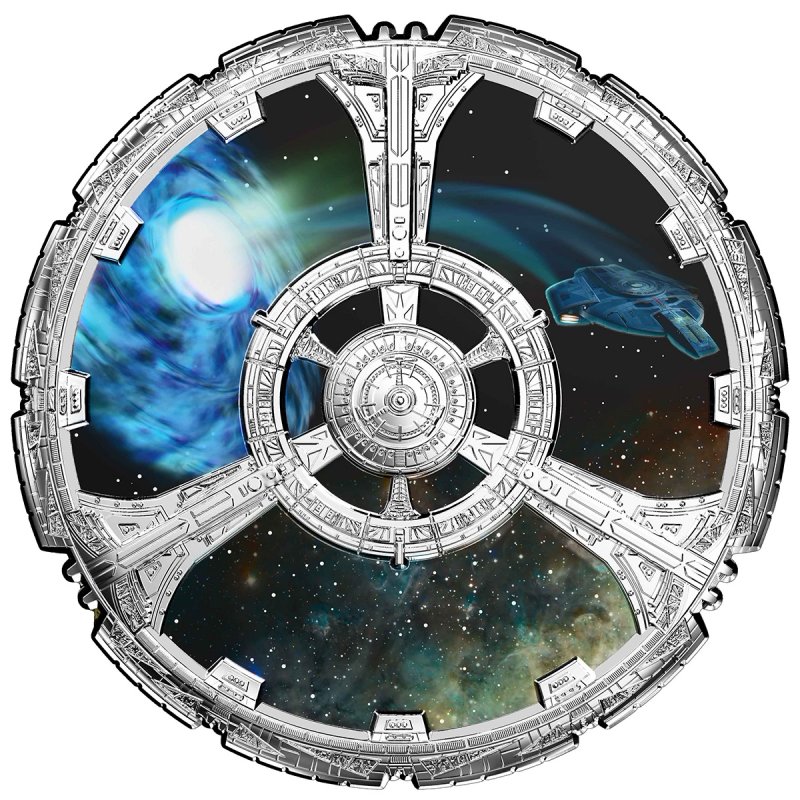 2018 Canadian 20 Star Trek™ Deep Space Nine Fine Silver Coin