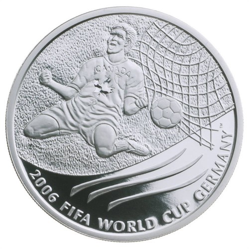 2003 Canadian $5 FIFA World Cup™ Germany 2006 Commemorative Silver Coin