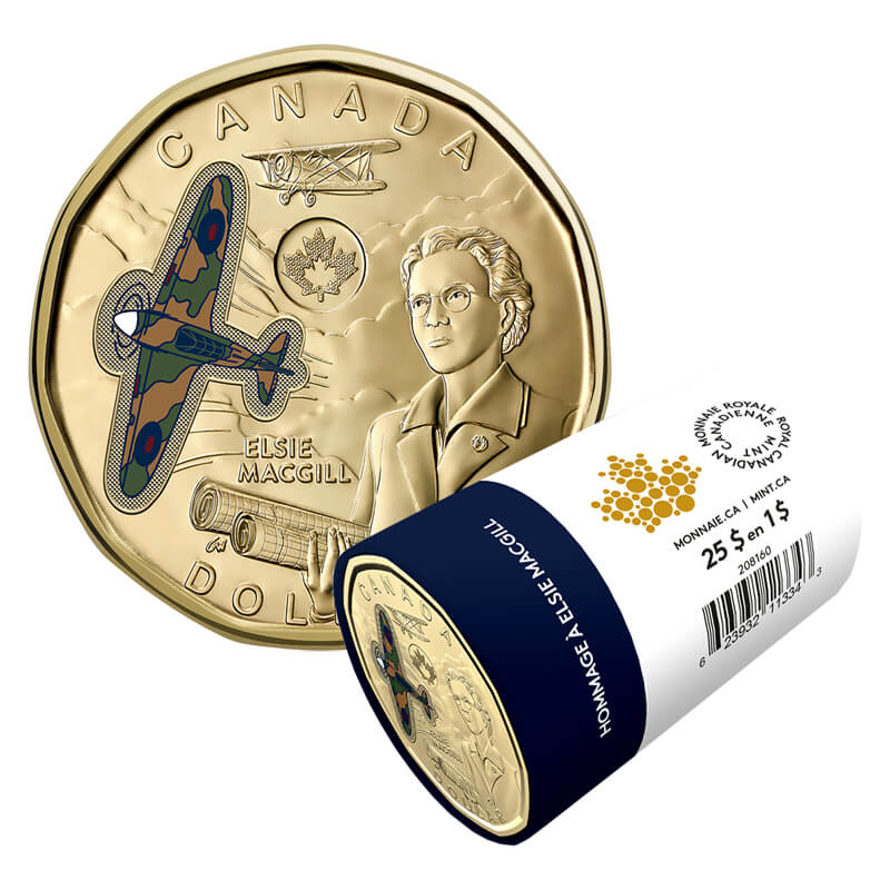 Canada's New $1 Coin Has A Splash Of Colour & The Loonie Honours