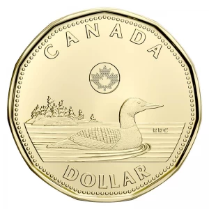 2021 Canadian $1 Common Loon Dollar Coin (Brilliant Uncirculated) 2021 Canadian $1 Common Loon Dollar Coin (Brilliant Uncirculated)