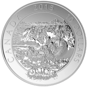 2015 Canadian $10 Adventure Canada: Whitewater Rafting - 1/2 oz Fine Silver Coin - Coin In Capsule - COA Only 2015 Canadian $10 Adventure Canada: Whitewater Rafting - 1/2 oz Fine Silver Coin - Coin In Capsule - COA Only