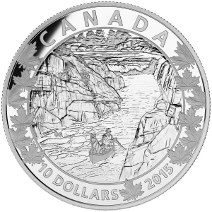 2015 Canadian $10 Canoe Across Canada: Exquisite Ending - 1/2 oz Fine Silver Coin - Coin In Capsule - COA Only 2015 Canadian $10 Canoe Across Canada: Exquisite Ending - 1/2 oz Fine Silver Coin - Coin In Capsule - COA Only