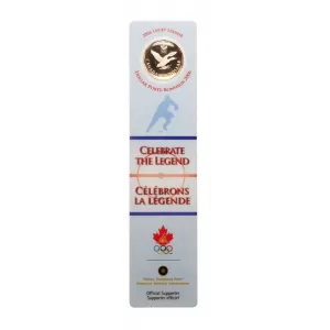 2006 Canadian $1 Celebrate the Legend Olympic Lucky Loonie Coin & Bookmark 2006 Canadian $1 Celebrate the Legend Olympic Lucky Loonie Coin & Bookmark