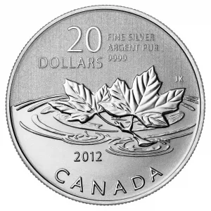 2012 Canadian $20 for $20 Farewell to the Penny Fine Silver Commemorative Coin - Coin In Capsule Only 2012 Canadian $20 for $20 Farewell to the Penny Fine Silver Commemorative Coin - Coin In Capsule Only