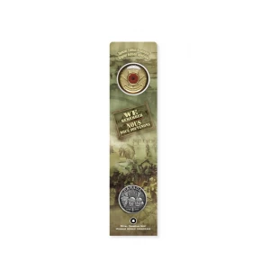 2005 Canadian 25-Cent Poppy Bookmark with Commemorative Lapel Pin-may be toned 2005 Canadian 25-Cent Poppy Bookmark with Commemorative Lapel Pin-may be toned