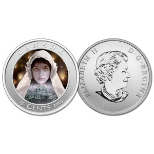 2014 Canadian 25-Cent Haunted Canada: Ghost Bride Coloured Lenticular Coin 2014 Canadian 25-Cent Haunted Canada: Ghost Bride Coloured Lenticular Coin