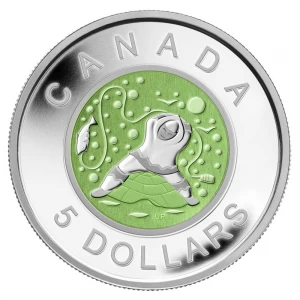 2013 Canada Fine Silver $5 Coin - Father Ice Fishing 2013 Canada Fine Silver $5 Coin - Father Ice Fishing