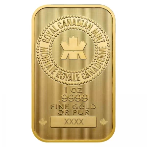 RCM 1 oz 99.99% Pure Gold Bullion Wafer/Bar *E-TRANSFER & CANADA ONLY* RCM 1 oz 99.99% Pure Gold Bullion Wafer/Bar *E-TRANSFER & CANADA ONLY*