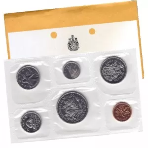 1970 Canadian 6-Coin Brilliant Uncirculated (Proof-like) Collector Set 1970 Canadian 6-Coin Brilliant Uncirculated (Proof-like) Collector Set