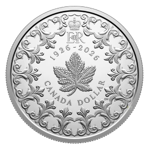 2026 Canada $1 Special Edition Proof Silver Dollar – 100th Anniversary of the Birth of Queen Elizabeth II - Pure Silver Coin 2026 Canada $1 Special Edition Proof Silver Dollar – 100th Anniversary of the Birth of Queen Elizabeth II - Pure Silver Coin