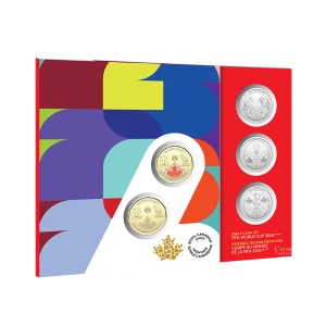 2026 Canada FIFA World Cup 2026ᵀᴹ - Five-Coin Set 2026 Canada FIFA World Cup 2026ᵀᴹ - Five-Coin Set