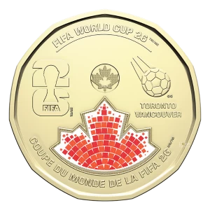 2026 Canada $1 FIFA World Cup 2026ᵀᴹ Colourized Loonie Coin (Brilliant Uncirculated) 2026 Canada $1 FIFA World Cup 2026ᵀᴹ Colourized Loonie Coin (Brilliant Uncirculated)