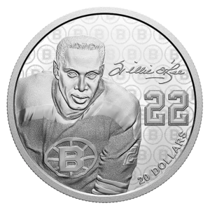 2020 Canadian $20 Black History Month: Willie O'Ree - 1 oz Fine Silver Coin 2020 Canadian $20 Black History Month: Willie O'Ree - 1 oz Fine Silver Coin