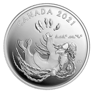 2021 Canadian $20 Generations: Inuit Nunangat - 1 oz Fine Silver Coin 2021 Canadian $20 Generations: Inuit Nunangat - 1 oz Fine Silver Coin