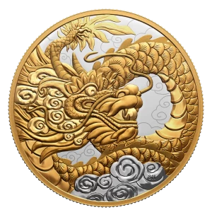 2023 Canadian $50 Heavenly Dragon - 5 oz Fine Silver Coin 2023 Canadian $50 Heavenly Dragon - 5 oz Fine Silver Coin