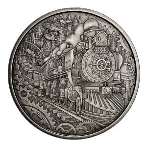2025 Canada $50 A Whimsical Tale: Steam Locomotive - 3 oz Fine Silver Coin 2025 Canada $50 A Whimsical Tale: Steam Locomotive - 3 oz Fine Silver Coin