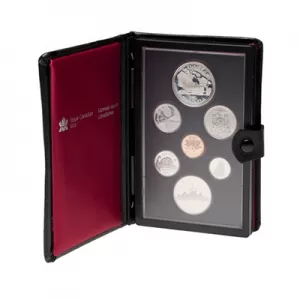 1981 Canadian Proof Double Dollar Set- may be lightly toned or cloudy 1981 Canadian Proof Double Dollar Set- may be lightly toned or cloudy